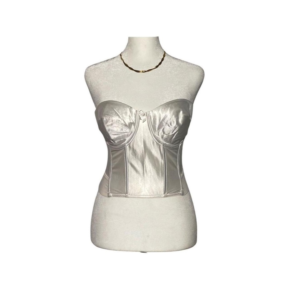 WHITE VICTORIA’S SECRET BUSTIER